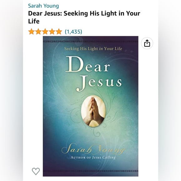 Set of 3 by Sarah Young - Jesus Calling + Dear Jesus + Jesus Always Workbook - Picture 16 of 17